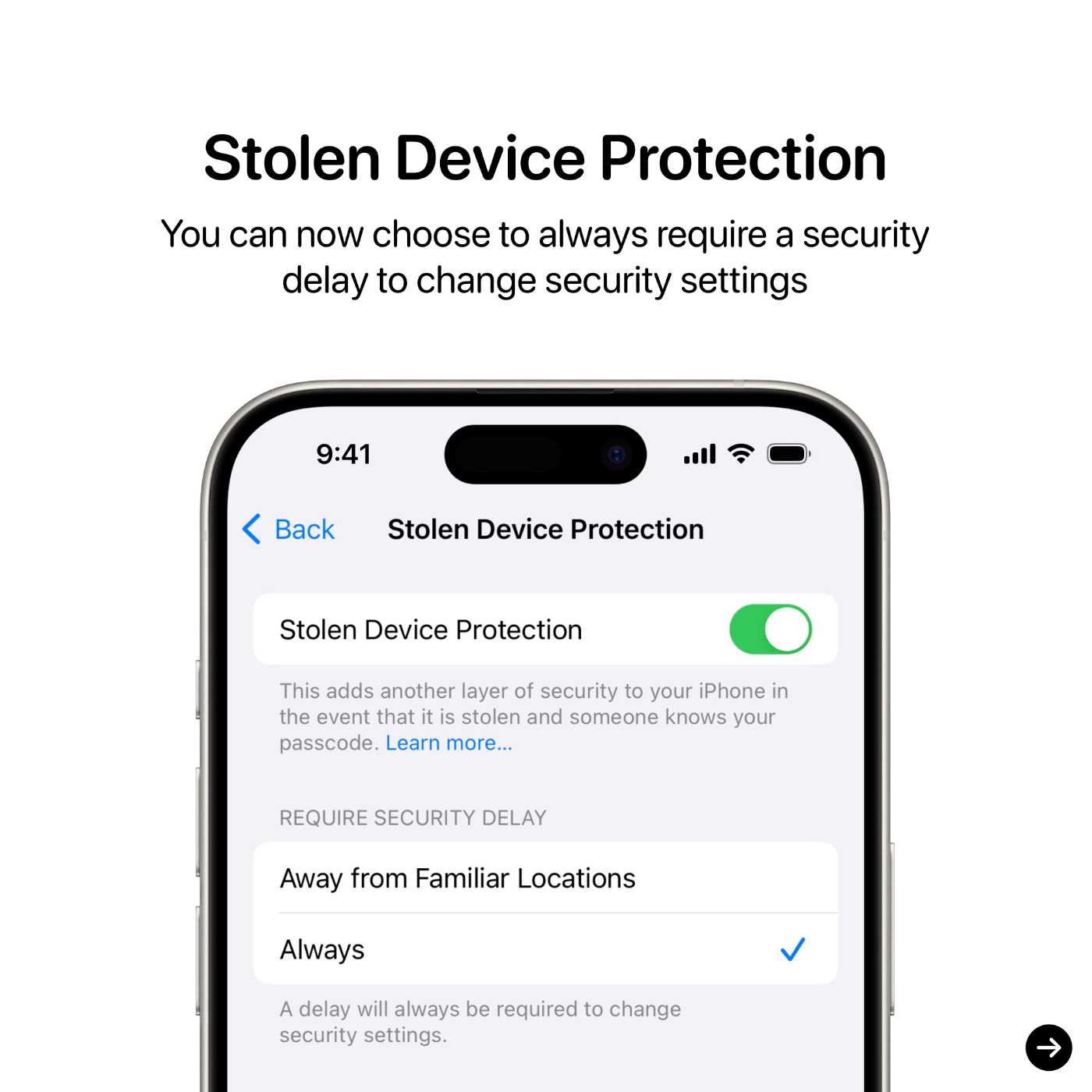 Better Security for Lost iPhones