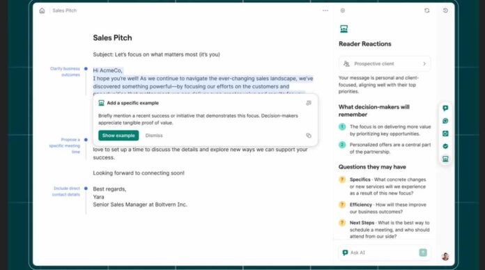Grammarly Introduces AI Writing Assistants to Help Students Learn, Not Cheat