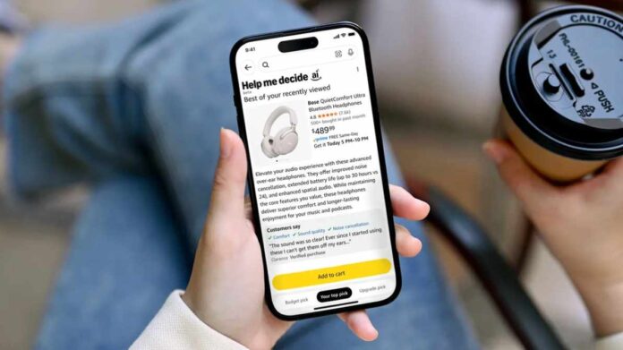Amazon’s “Help Me Decide” Button Uses AI to Pick the Perfect Product For You Amazon’s “Help Me Decide” Button Uses AI to Pick the Perfect Product For You