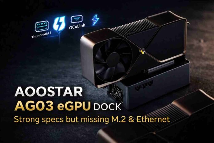 Aoostar AG03 eGPU A bold step forward with puzzling compromises