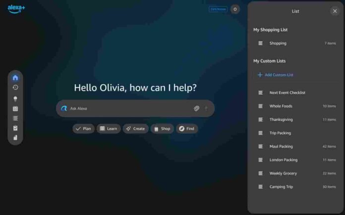 Amazon Pushes Alexa+ Beyond the Home With a New Web Experience