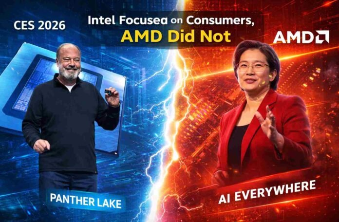 Intel Spoke to Consumers While AMD Looked Past Them at CES 2026