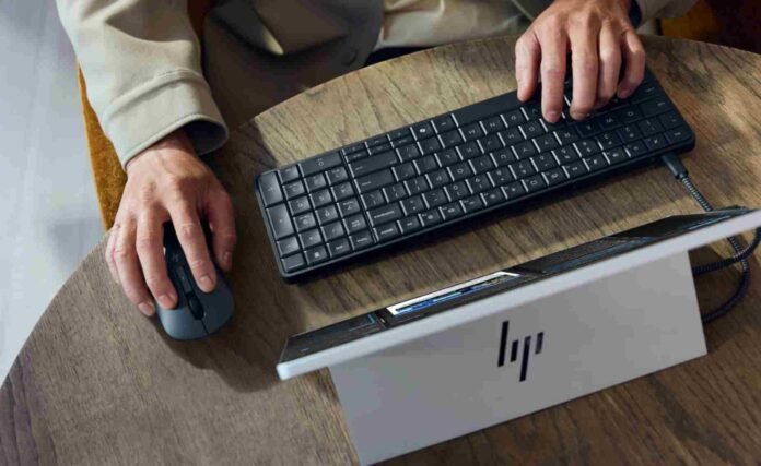 HP EliteBoard G1a Turns a Keyboard Into a Full Desktop Computer