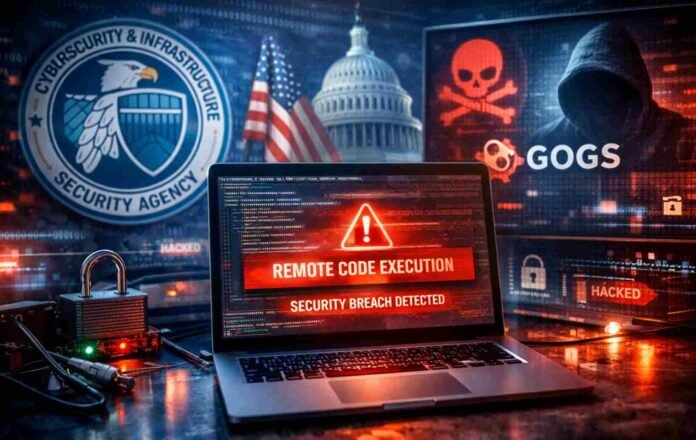 US Agencies Urged to Patch Actively Exploited Gogs Flaw