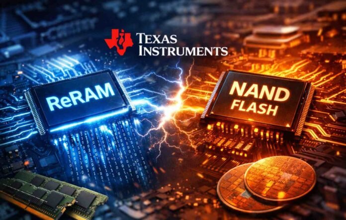 Texas Instruments makes a serious move on embedded ReRAM