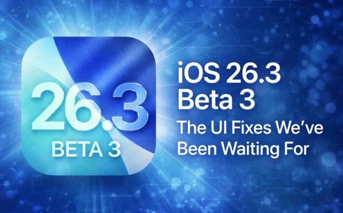 iOS 26.3 Beta 3 shows Apple tightening the screws where it matters most