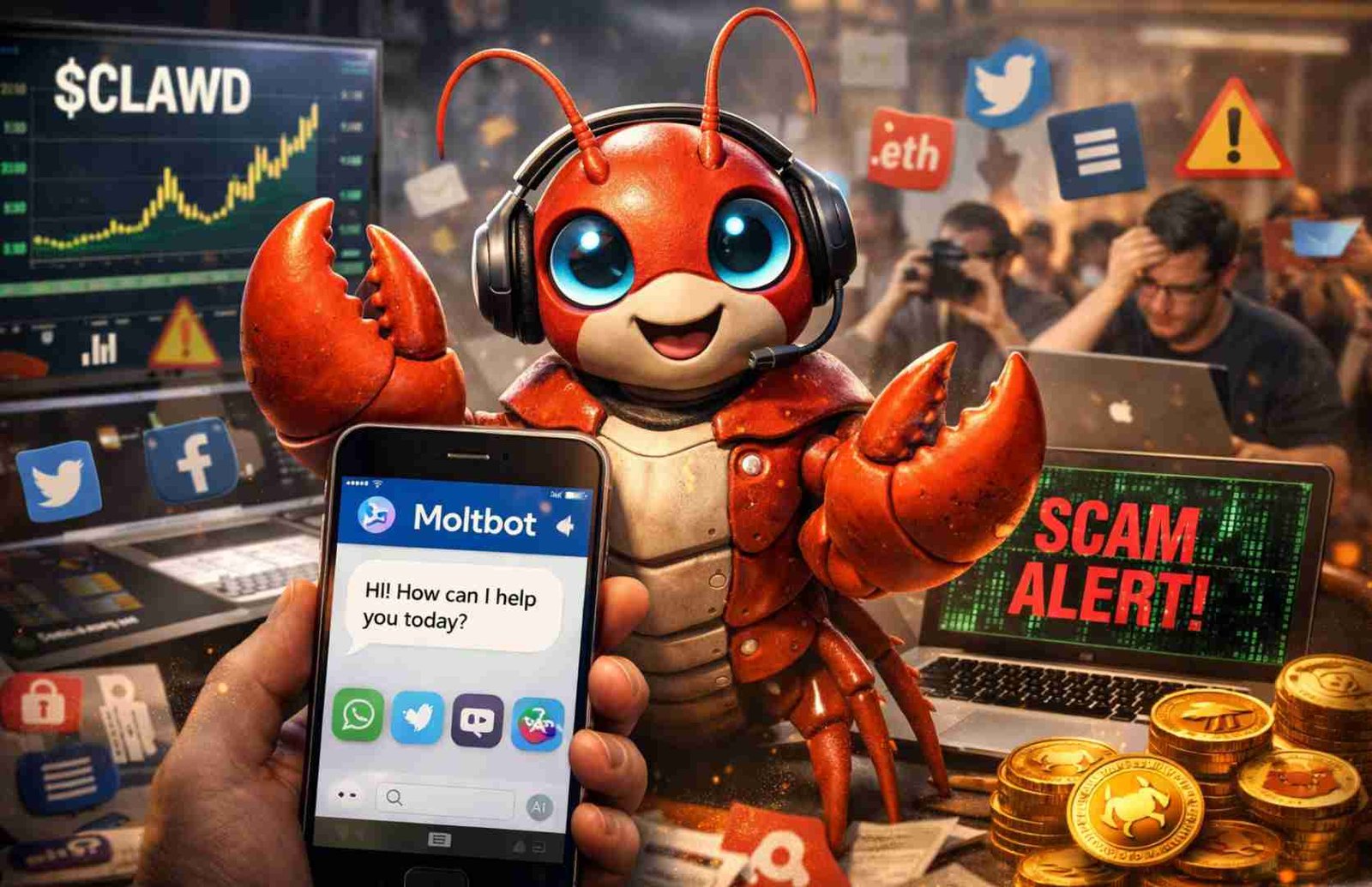 Moltbot’s Overnight Rebrand Sparks Chaos, Scams, and a Sudden