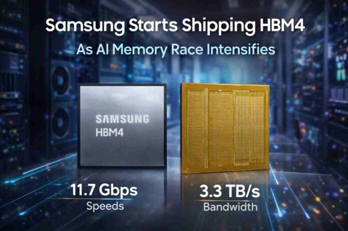 Samsung Starts Shipping HBM4 As AI Memory Race Intensifies