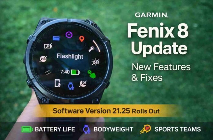 Garmin’s Fenix 8 Just Got Smarter With a Major Feature Packed Update