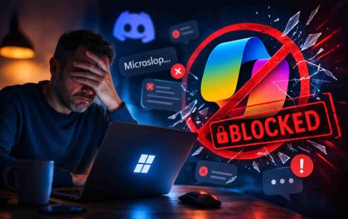 Microsoft Cracks Down On ‘Microslop’ Posts In Copilot Discord
