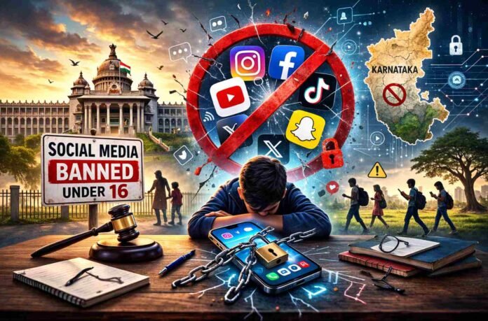 Social Media Crackdown Begins As India's Karnataka Targets Under 16 Users