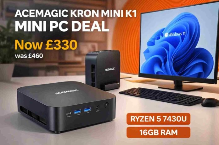 Acemagic Kron Mini K1 Mini PC Drops To £330 With A Big Discount