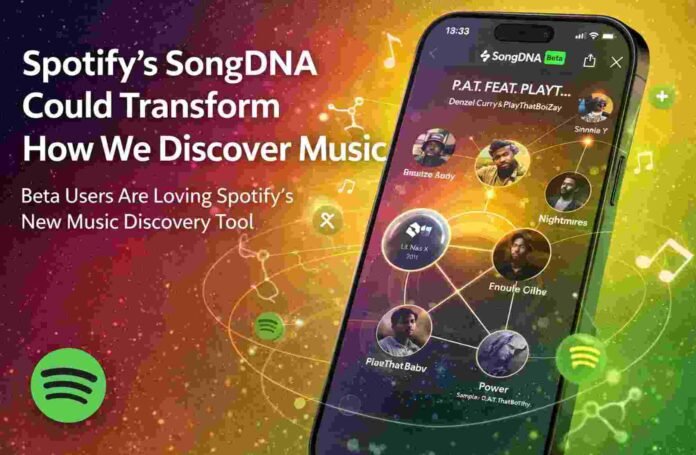 Spotify’s SongDNA Feature Is Starting to Appear for Beta Users