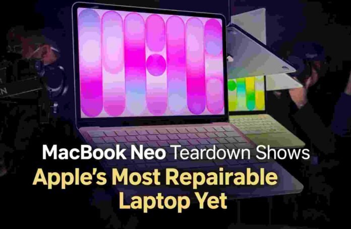 MacBook Neo Teardown Shows Apple’s Most Repairable Laptop Yet