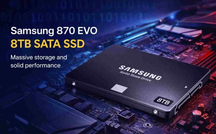 Samsung Pushes SATA To Its Limits With New 8TB 870 EVO SSD
