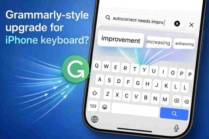 iOS 27 Rumors Hint At A Smarter, Grammarly Style Keyboard
