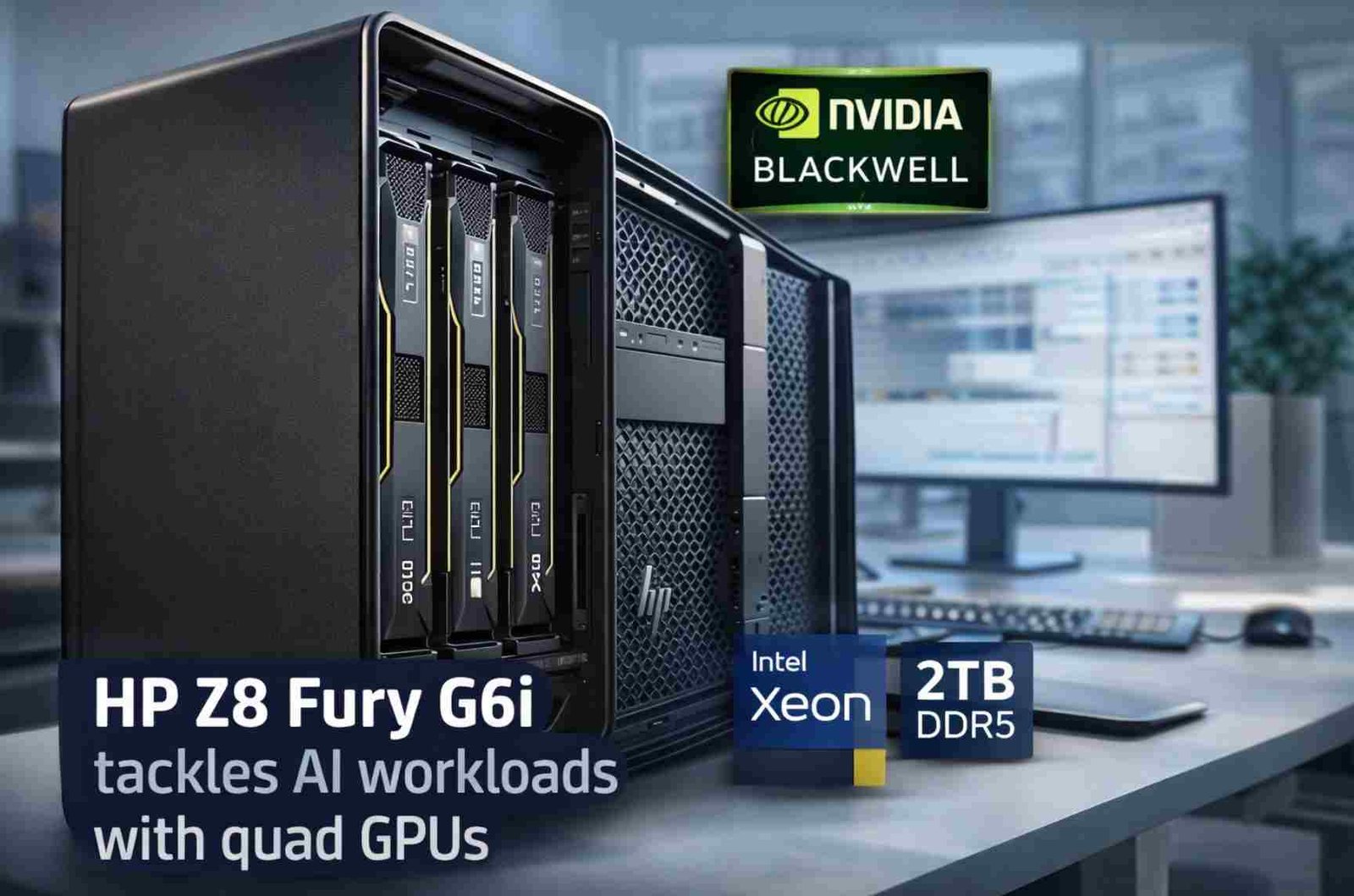 Pc Workstation Gpu HP Launches Its Most Powerful Workstation Yet With Expandable GPU-Ready ...