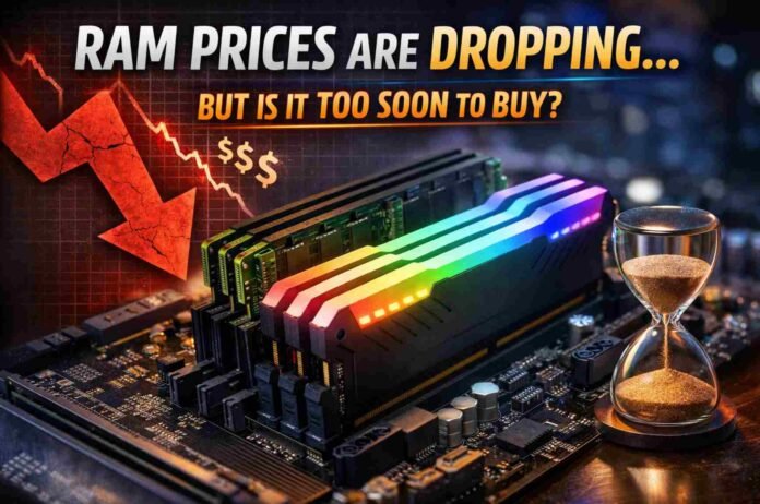 RAM Prices Are Falling, But This Still Isn’t the Moment to Buy