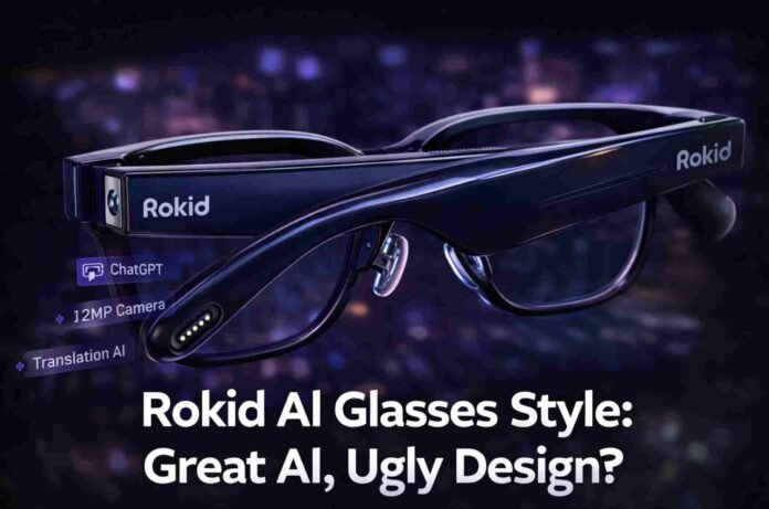 Rokid AI Glasses Style Review: Smart Features Trapped In A Dull Design