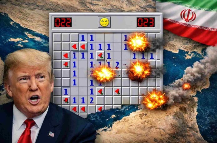 Iran Uses Classic Windows Game Minesweeper To Mock Donald Trump Online