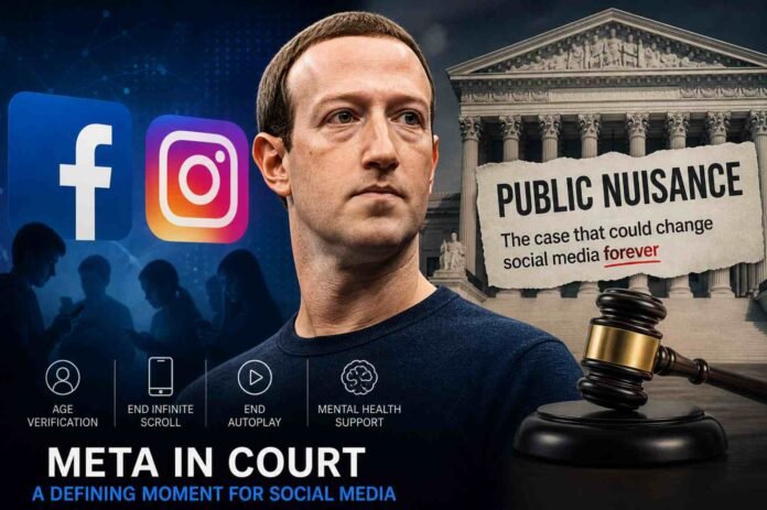 Meta faces public nuisance claim in landmark social media lawsuit