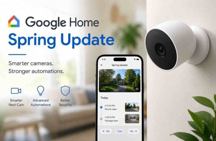 Google Home’s New Spring Update Makes Nest Cameras Smarter Than Ever