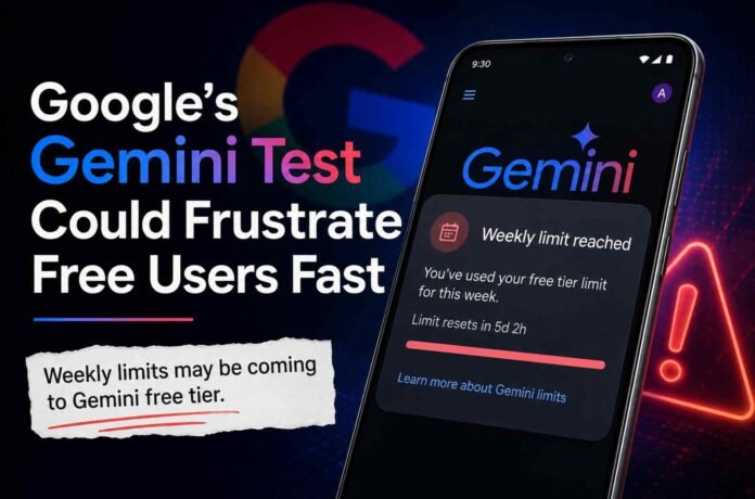 Google’s New Gemini Limits Could Make Free AI Access Far More Frustrating