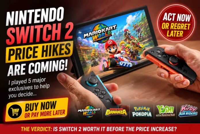 Nintendo Switch 2 Price Hike Makes Buying Early an Easy Decision