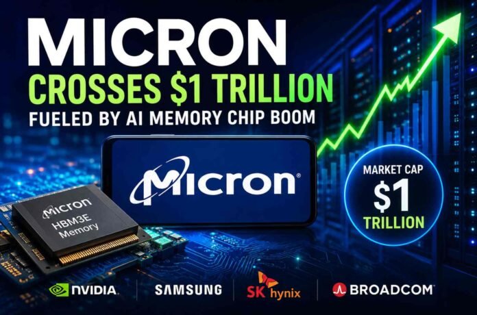 Micron Joins The Trillion Dollar Club As AI Memory Demand Explodes