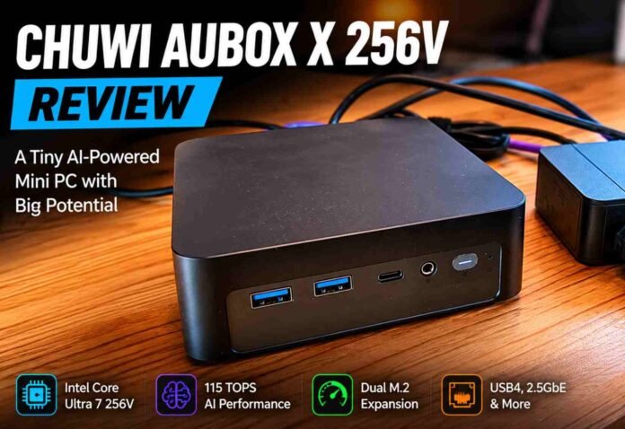 Chuwi AuBox X 256V Review: A Compact AI Ready Mini PC That Almost Gets Everything Right