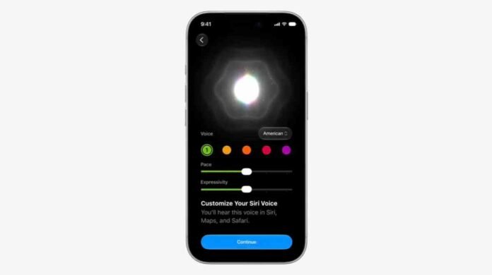 Siri AI Voice Customization