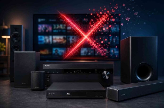 Sony to Remove Netflix, Spotify and Google Cast Support From Dozens of Devices in 2026