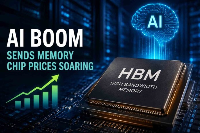 AI Memory Chip Boom Lifts Manufacturers as Rising HBM Prices Reshape the Tech Industry