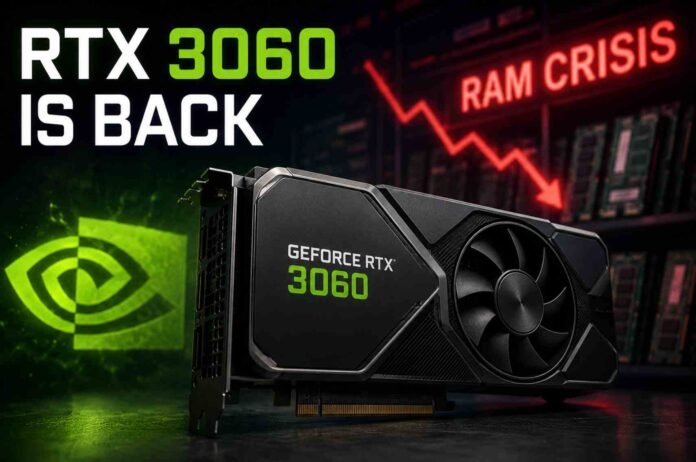 Nvidia Brings the GeForce RTX 3060 Back as the RAM Crisis Reshapes the GPU Market