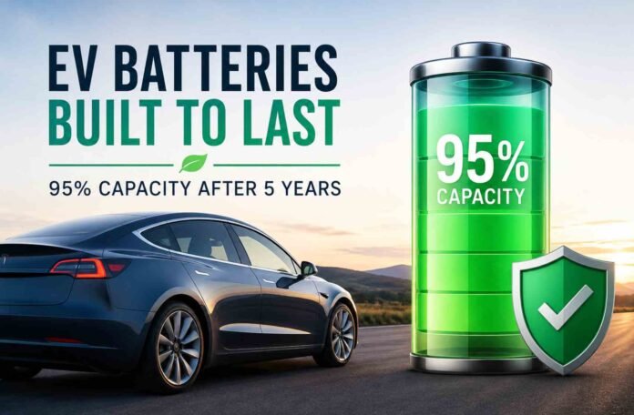 Modern EV Batteries Are Lasting Longer Than Expected, New Study Suggests