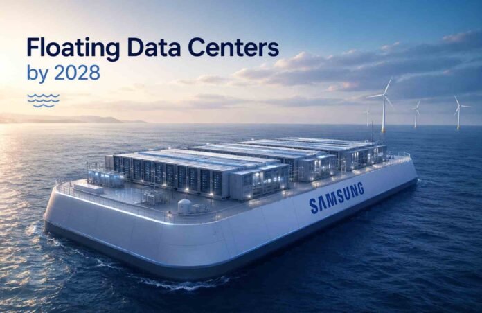 Samsung Targets Floating Data Centers by 2028 to Meet Rising AI Infrastructure Demand