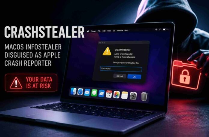 New macOS Infostealer Uses Fake Apple Crash Reporter to Steal Credentials