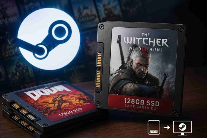 Steam User Turns SSDs Into Physical Style Game Cartridges as Digital Ownership Debate Grows