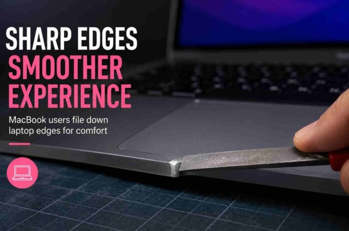 MacBook Users Are Filing Down Sharp Laptop Edges for Better Wrist Comfort