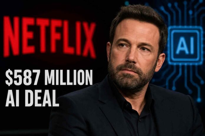 Netflix Confirms $587 Million Purchase of Ben Affleck's AI Startup InterPositive
