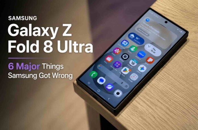 Samsung Galaxy Z Fold 8 Ultra Review: Why Samsung's New Foldable Falls Short of the Ultra Name