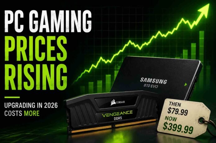 PC Gaming Is Getting More Expensive in 2026 as SSD and RAM Prices Push Upgrades Out of Reach