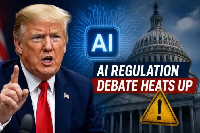 Trump Warns Against Overregulating AI as Washington Debate Intensifies