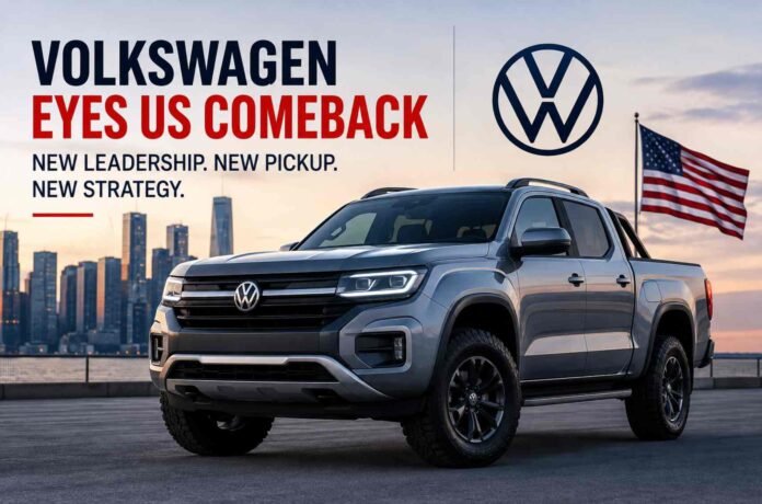 Volkswagen Eyes Major US Comeback With Pickup Truck and New Leadership