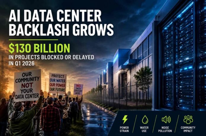 $130 billion in AI data centers delayed as US communities push back