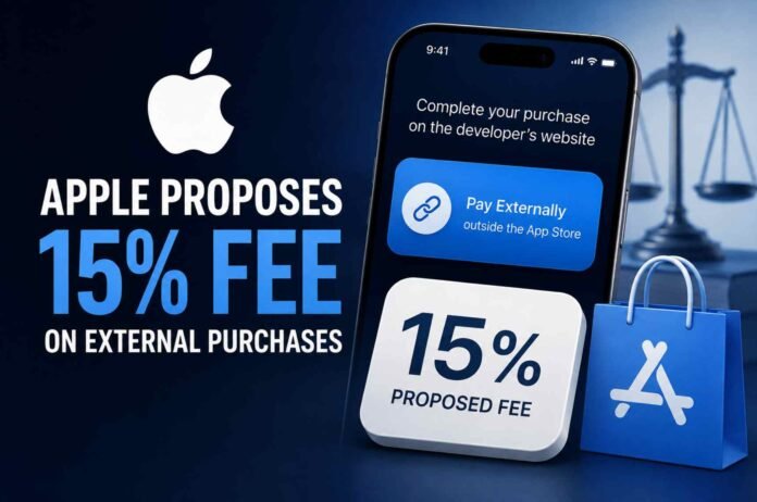 Apple Proposes 15% Commission On Purchases Made Outside The App Store