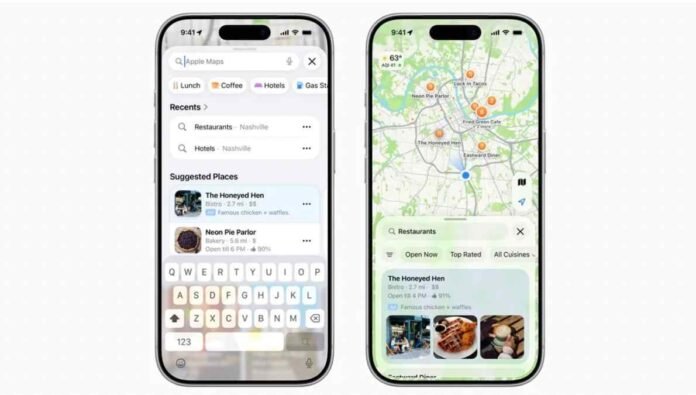 Apple Maps ads
