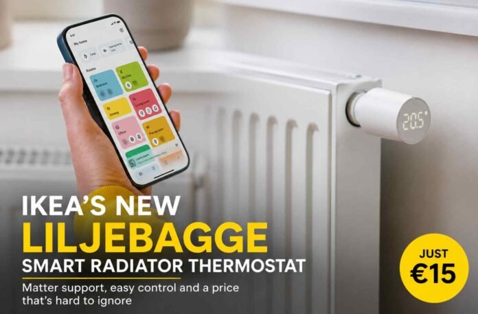 IKEA Launches €15 Smart Radiator Thermostat With Matter Support