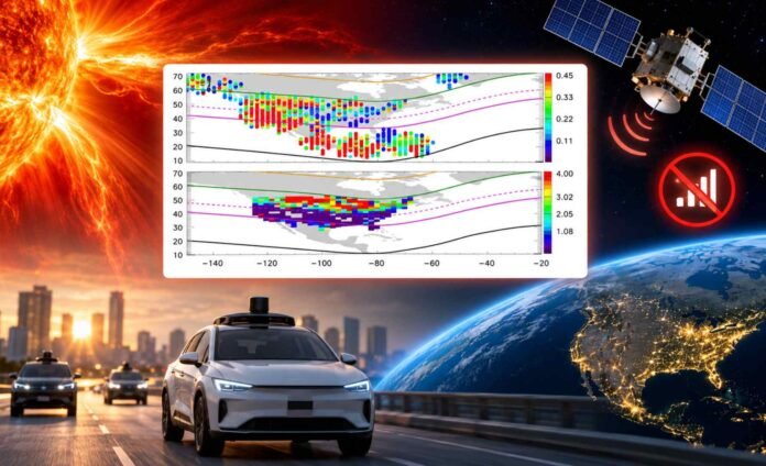 GPS Errors Reached 10 Metres During Powerful 2025 Solar Storm