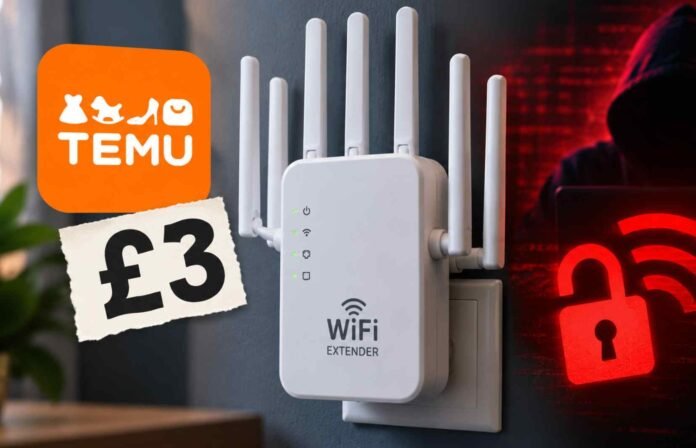 £3 Temu Wi Fi extender raises serious security concerns after hidden admin access is discovered
